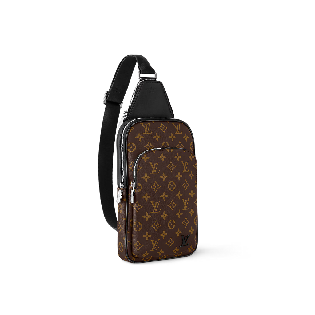 Sac Louis Vuitton à Bandoulière - Avenue sling NM - Toile Monogram Macassar