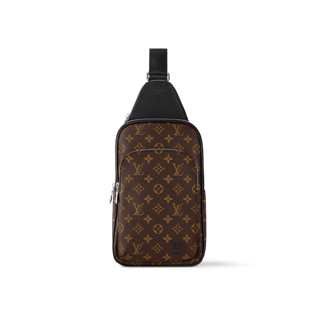 Sac Louis Vuitton à Bandoulière - Avenue sling NM - Toile Monogram Macassar