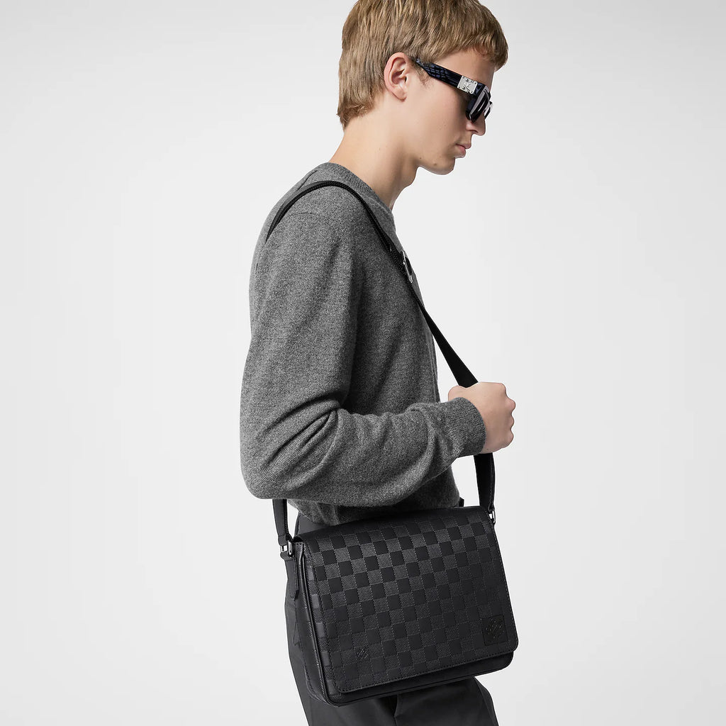 Sacoche Louis Vuitton - District PM - Damier Infini