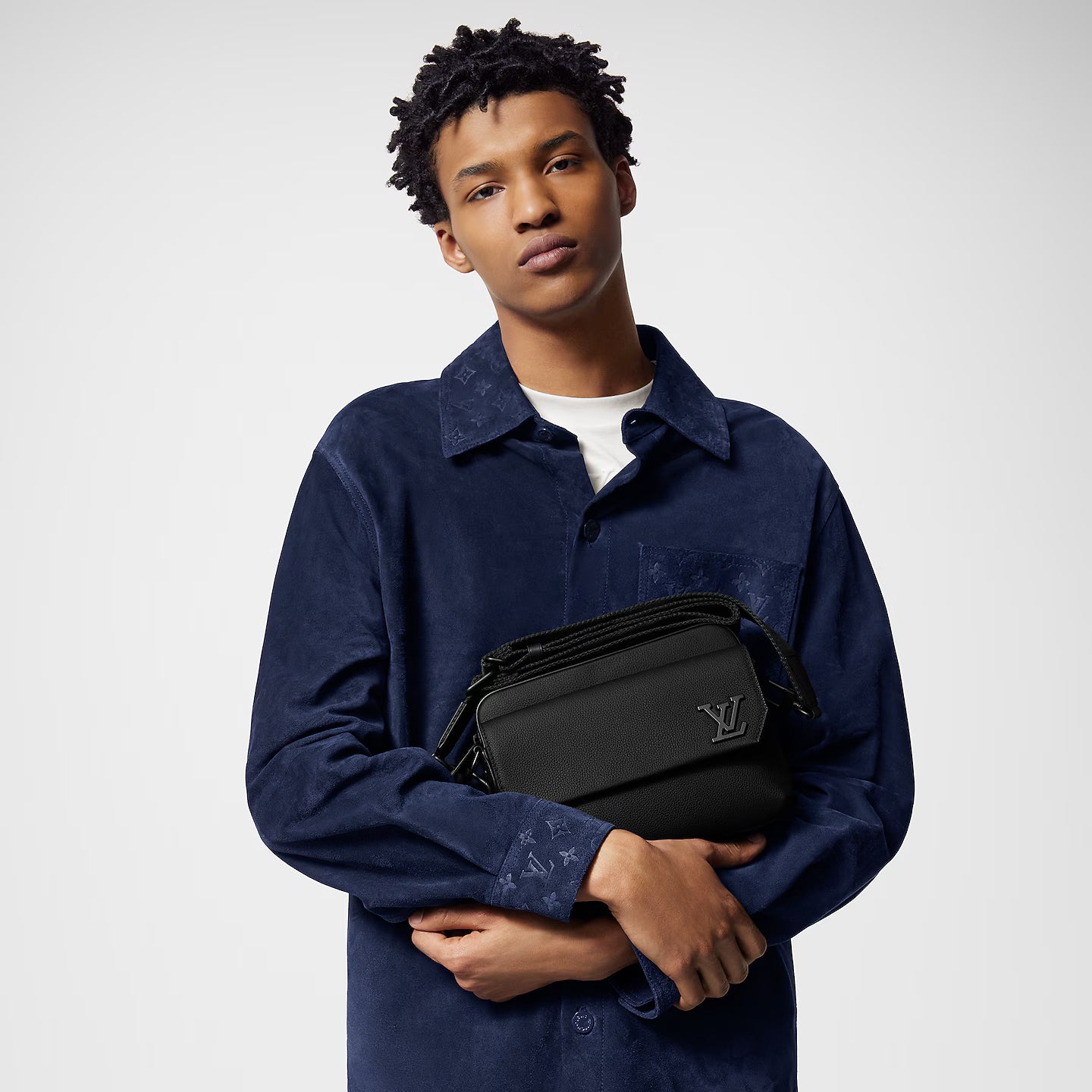 Sacoche Louis Vuitton - Messenger - Noir