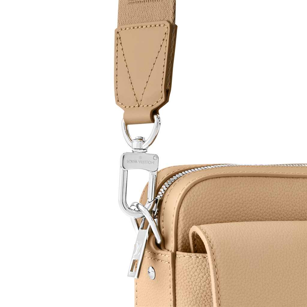 Sacoche Louis Vuitton - Messenger - Beige