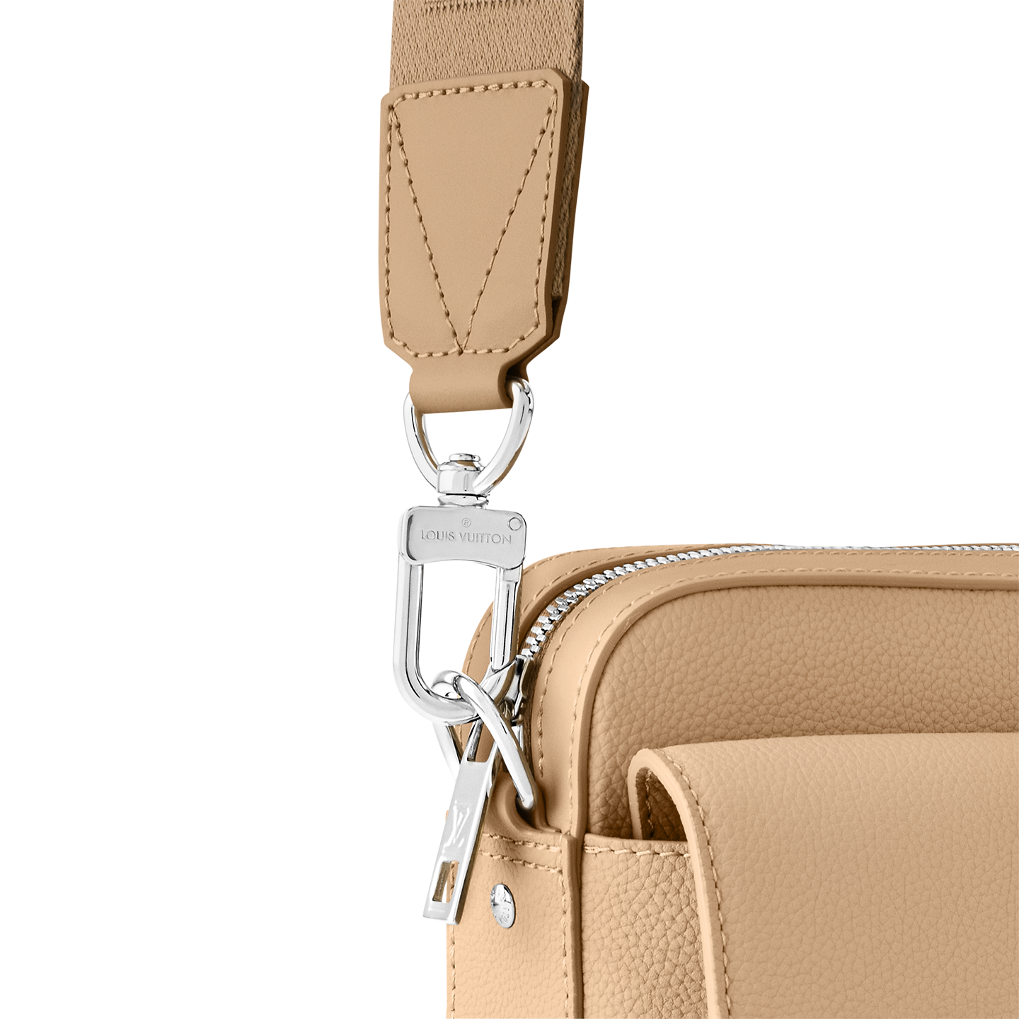 Sacoche Louis Vuitton - Messenger - Beige