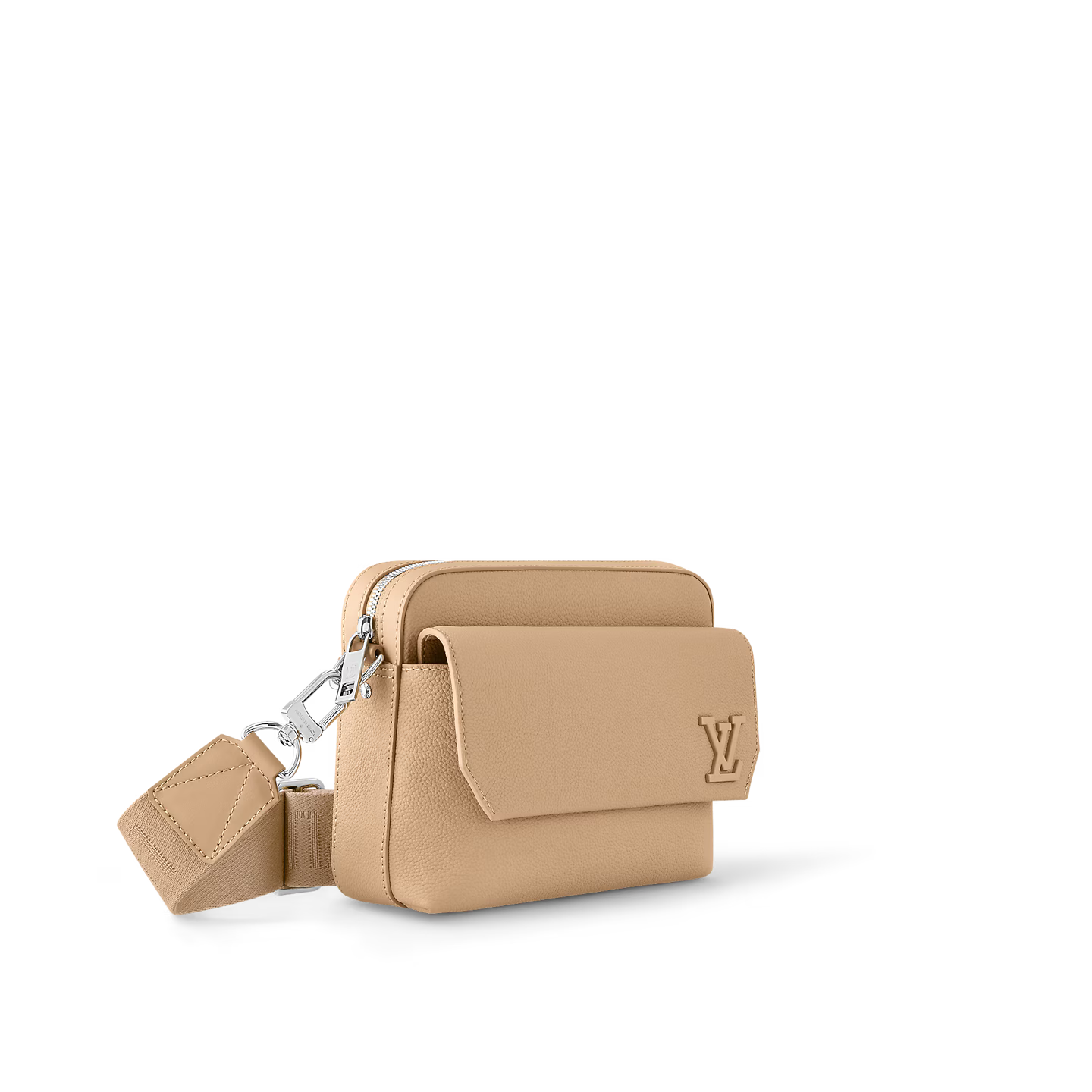 Sacoche Louis Vuitton - Messenger - Beige