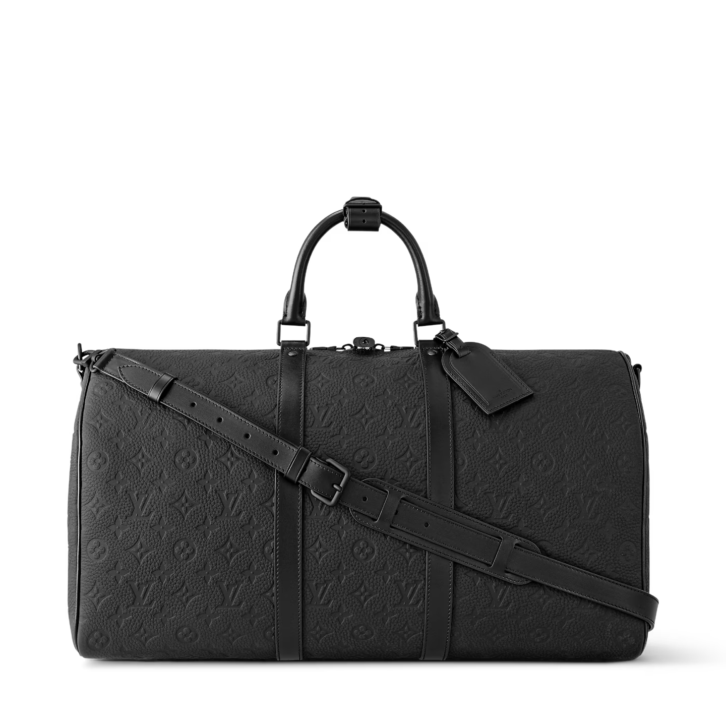 Sac de voyage Louis Vuitton - Keepall Bandoulière 50 - Toile Monogram et cuir Taurillon