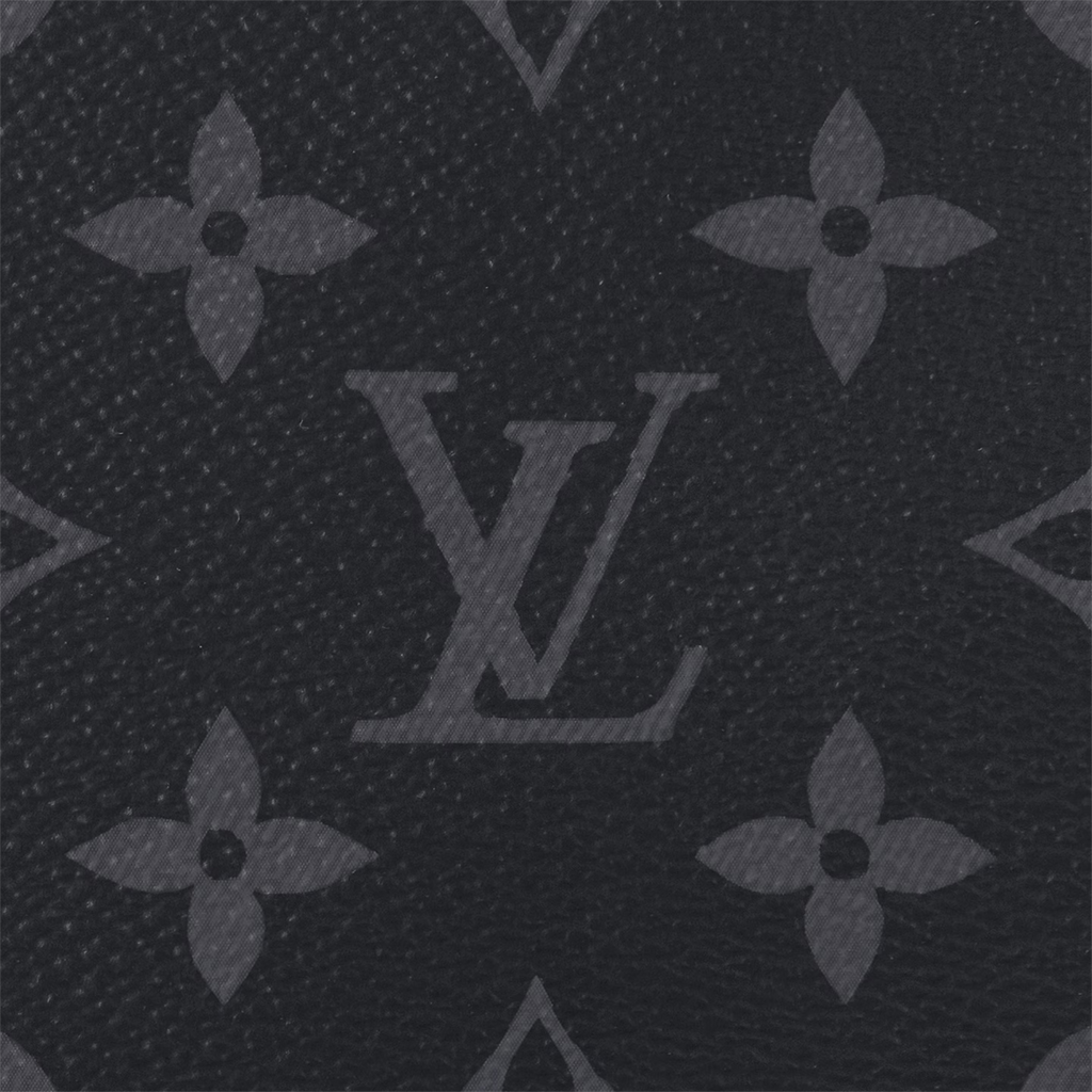 Sac de voyage Louis Vuitton - Keepall Bandoulière 45 - Toile Monogram Éclipse