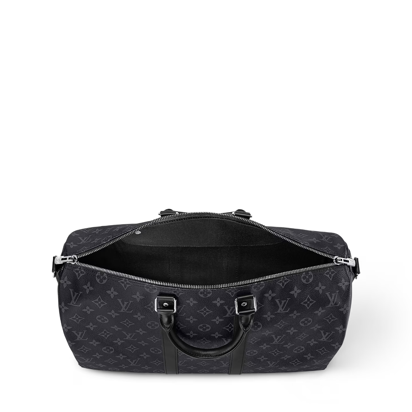 Sac de voyage Louis Vuitton - Keepall Bandoulière 45 - Toile Monogram Éclipse