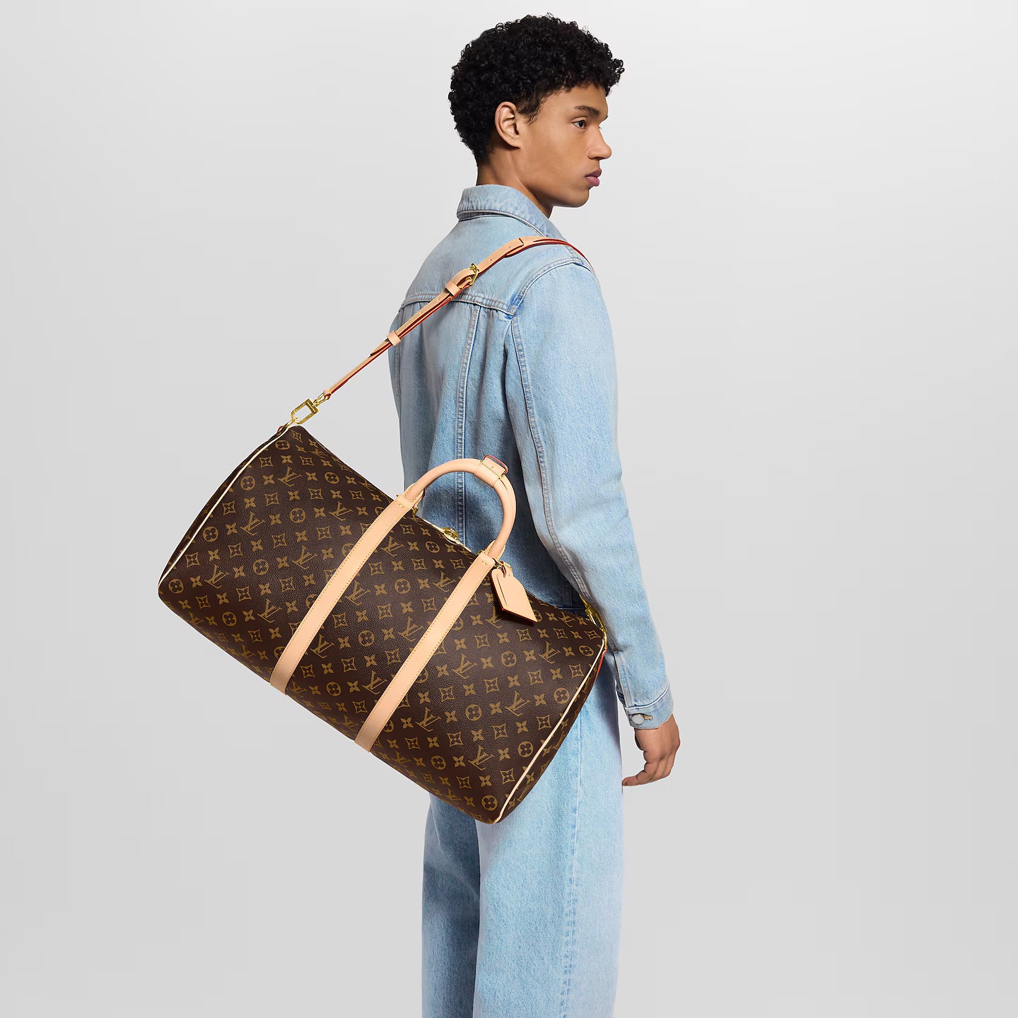 Sac de voyage - Louis Vuitton - Keepall Bandoulière 50 - Monogram