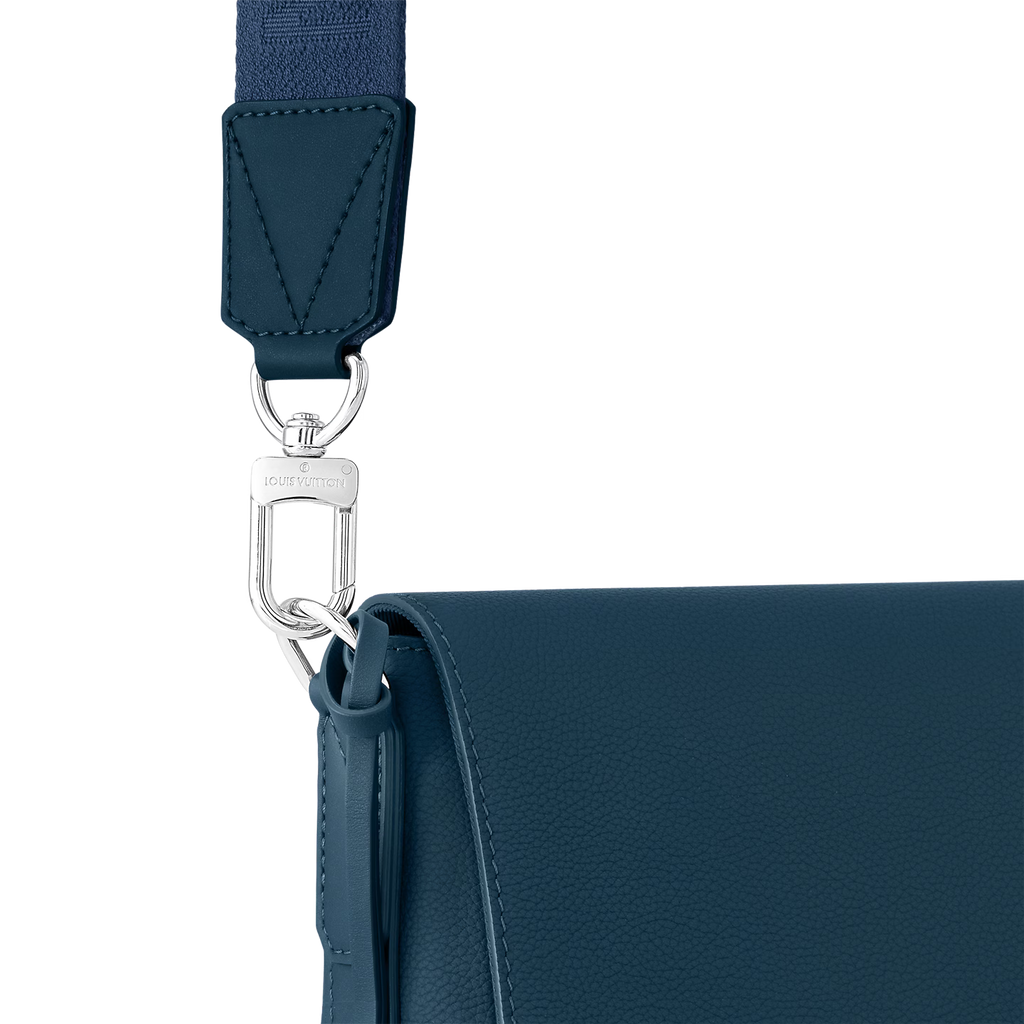 Sacoche Louis Vuitton - District PM - Bleu