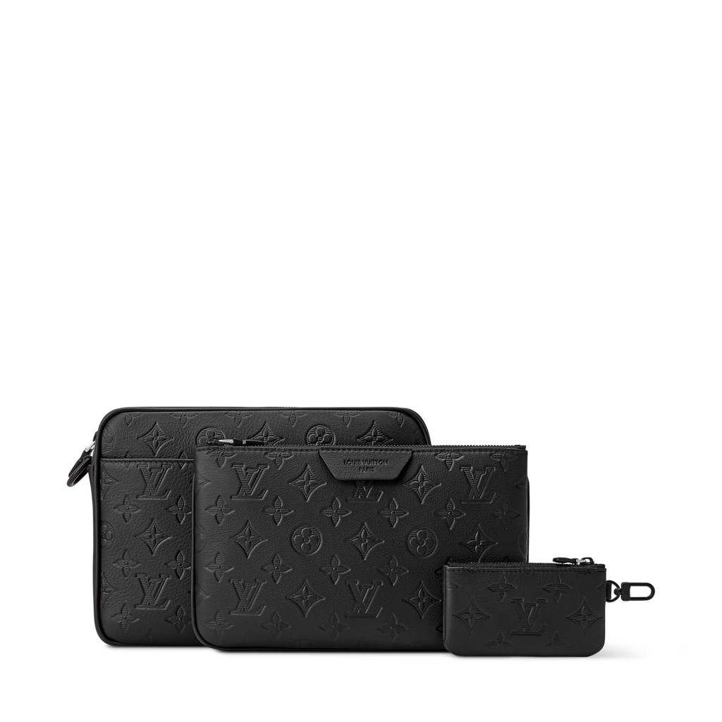 Sacoche Louis Vuitton - Trio Messenger - Noir