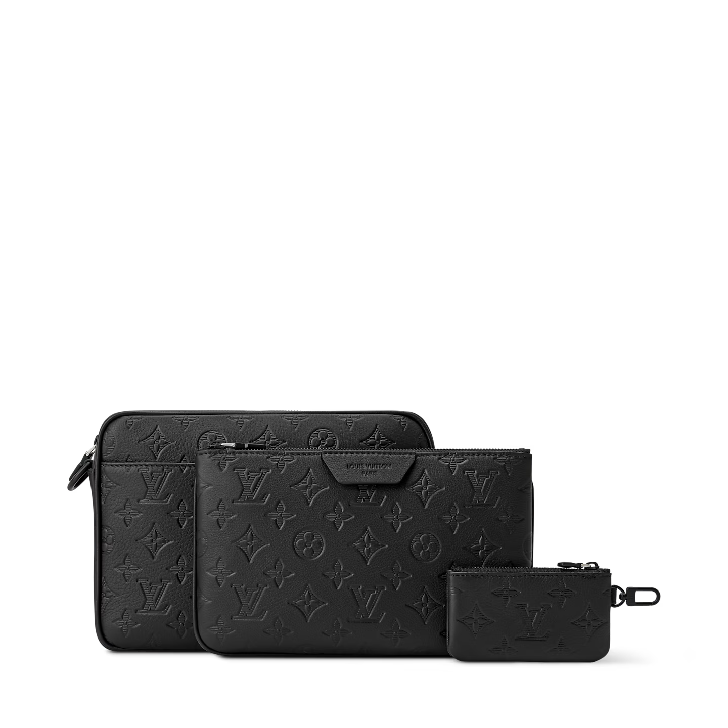 Sacoche Louis Vuitton - Trio Messenger - Noir