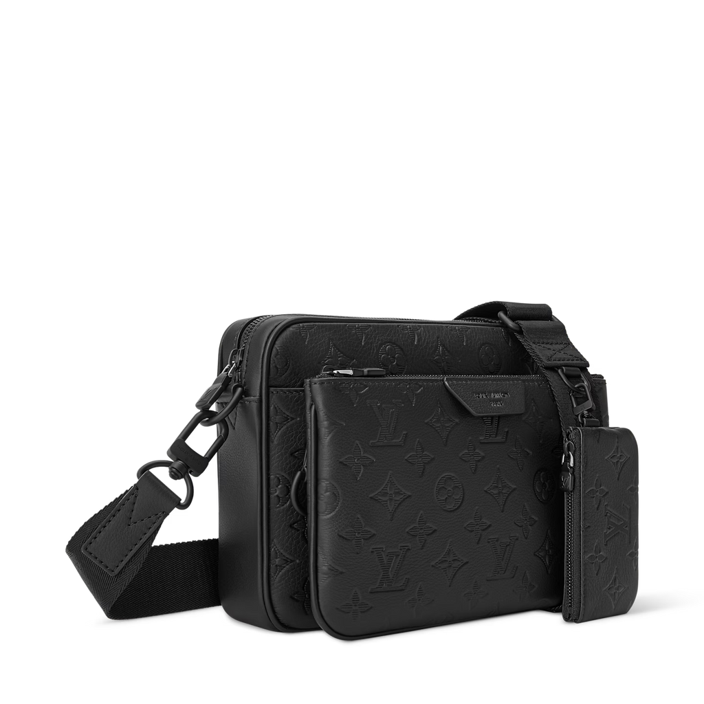 Sacoche Louis Vuitton - Trio Messenger - Noir