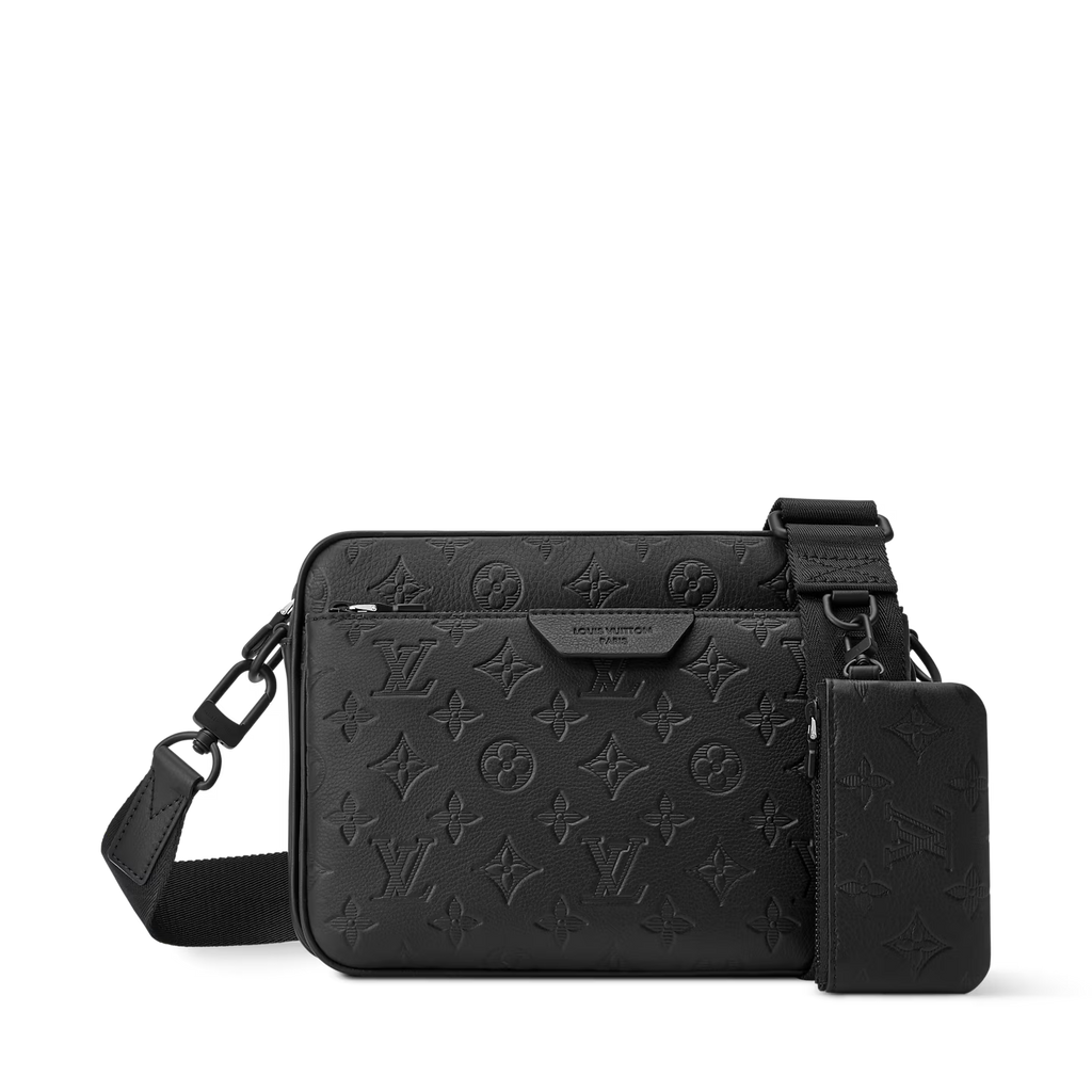 Sacoche Louis Vuitton - Trio Messenger - Noir