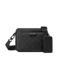 Sacoche Louis Vuitton - Trio Messenger - Noir