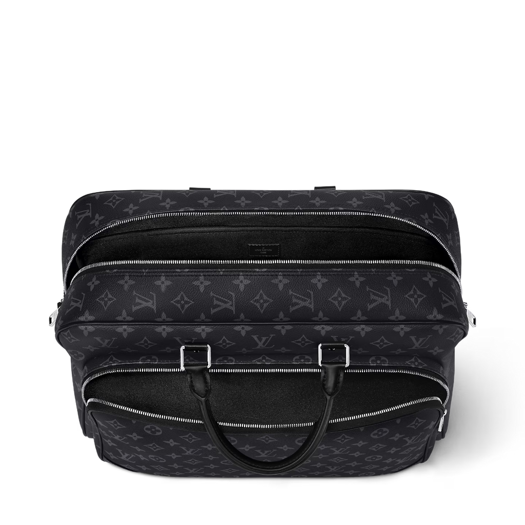 Sac de voyage Louis Vuitton - Weekender - Toile Monogram Éclipse