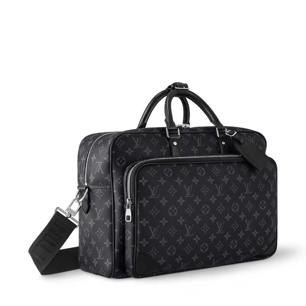 Sac de voyage Louis Vuitton - Weekender - Toile Monogram Éclipse