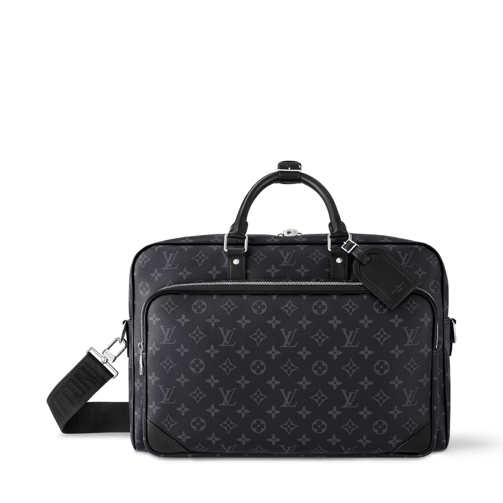 Sac de voyage Louis Vuitton - Weekender - Toile Monogram Éclipse
