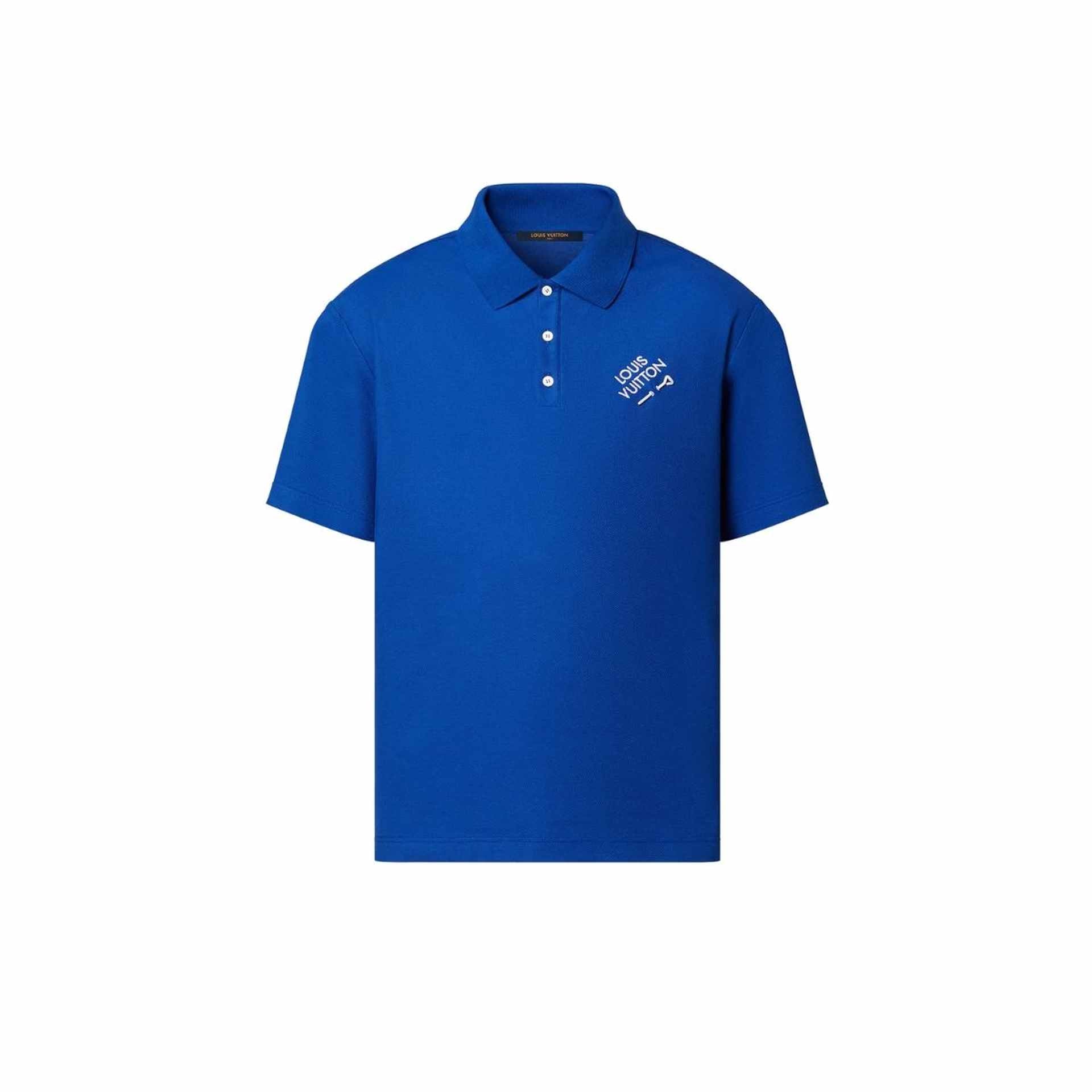Polo Louis Vuitton - Signature - Bleu