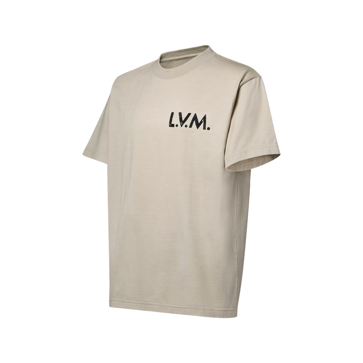 T-Shirt Louis Vuitton - Signature brodée - Beige
