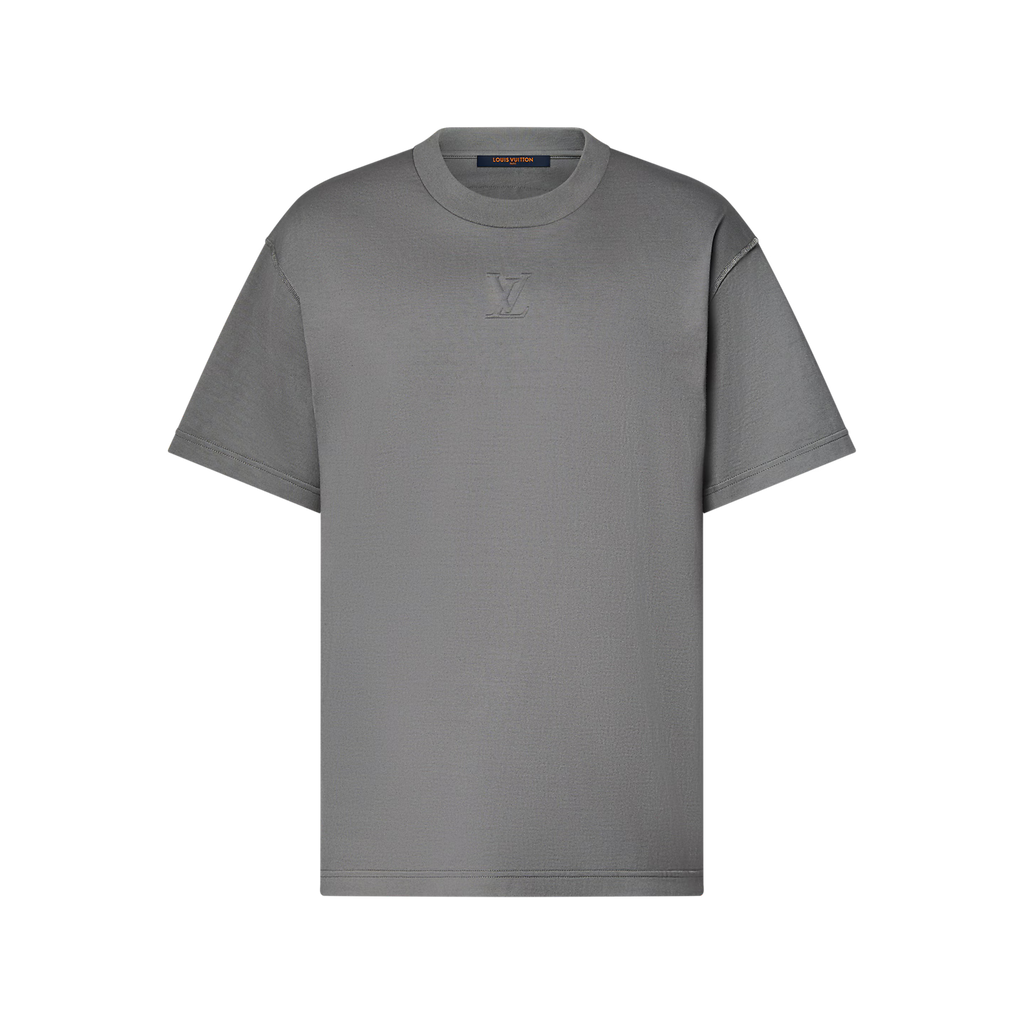 T-Shirt Louis Vuitton - embossé LV - Gris