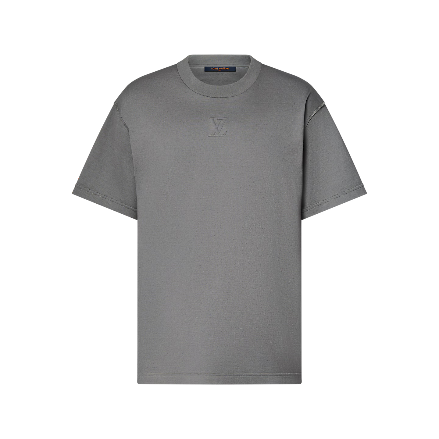 T-Shirt Louis Vuitton - embossé LV - Gris