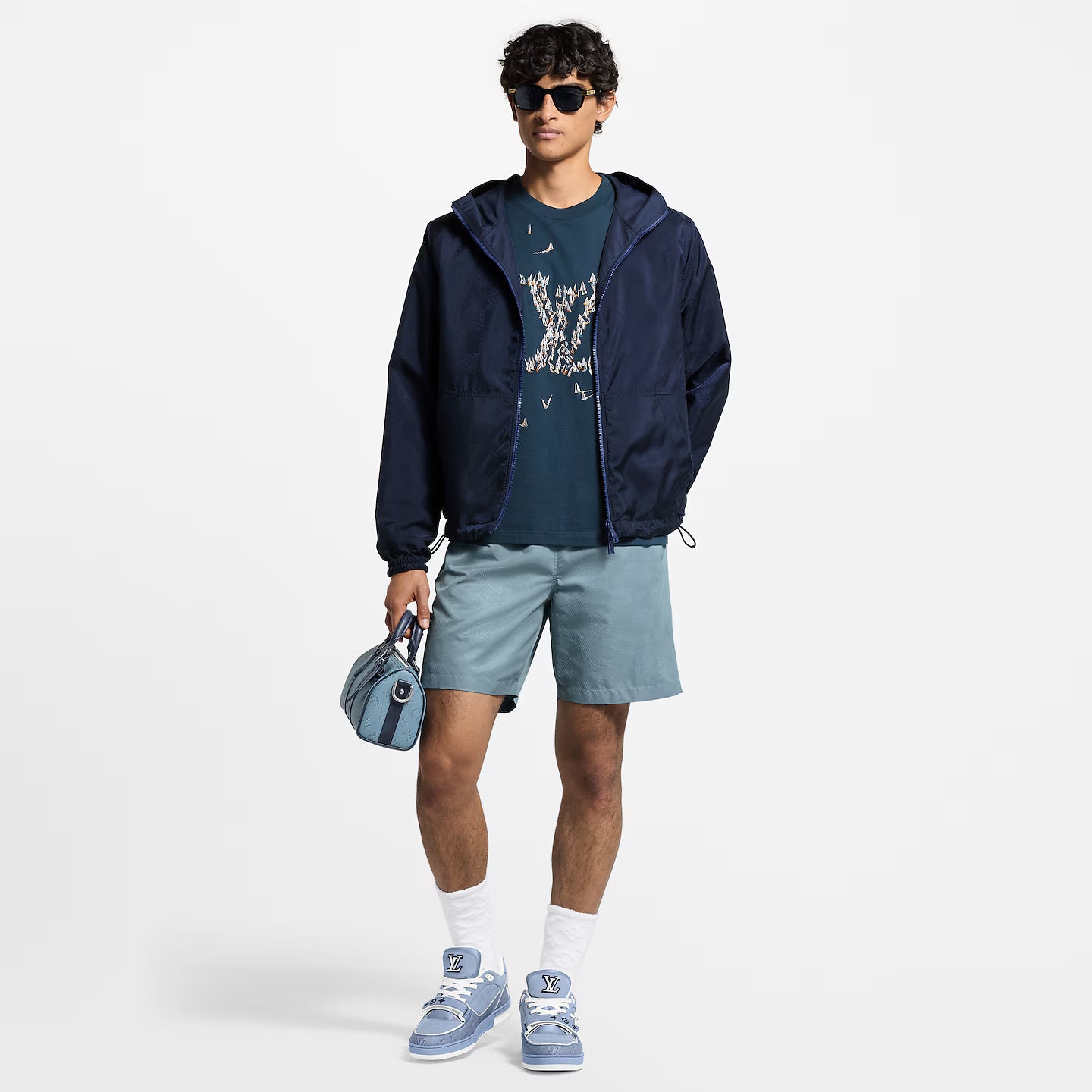 T-Shirt Louis Vuitton - Coton Brodé