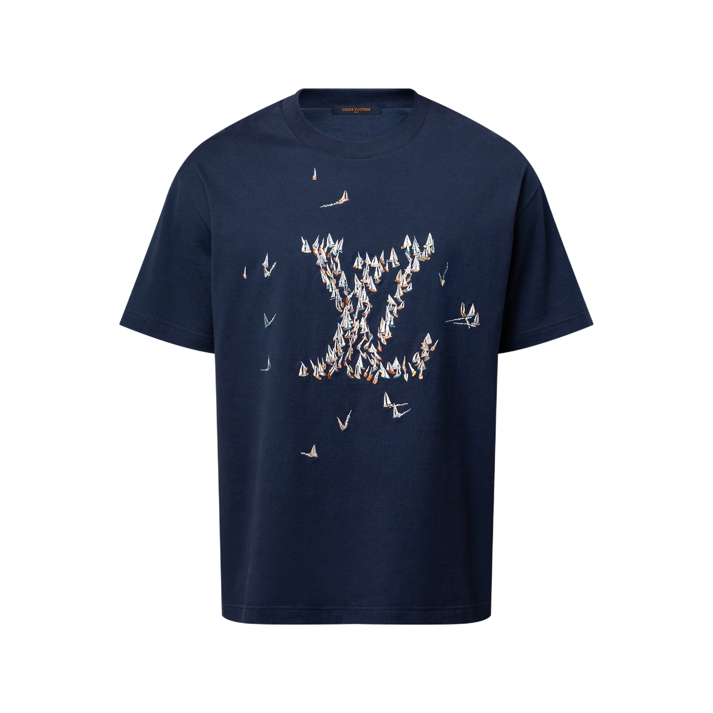 T-Shirt Louis Vuitton - Coton Brodé