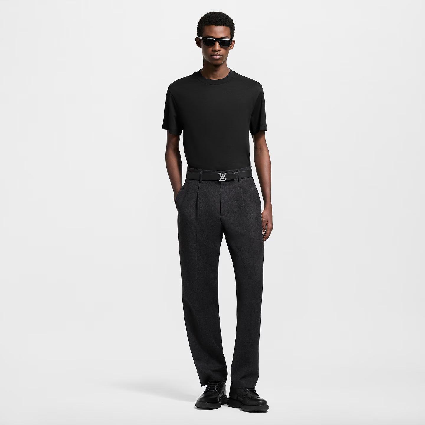 T-Shirt Louis Vuitton - Soie mélangée - Noir