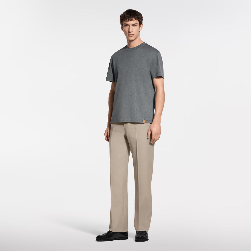 T-Shirt Louis Vuitton - Conton et Soie - Gris