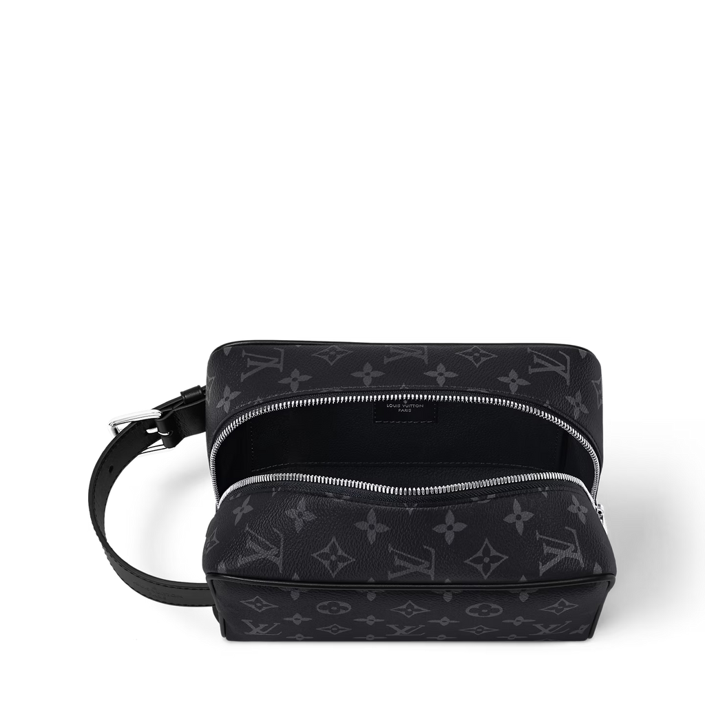 Trousse de Toilette Louis Vuitton - Locker Dopp Kit - Toile Monogram Éclipse