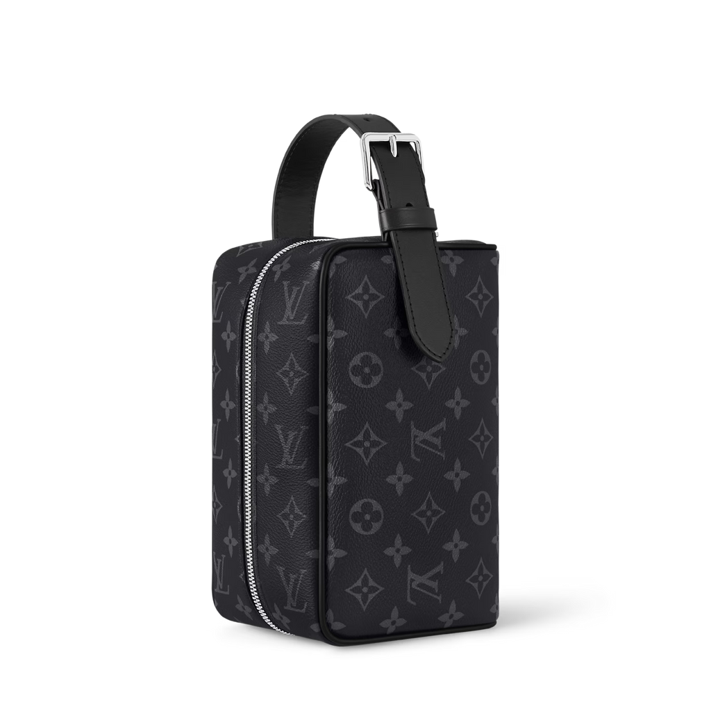 Trousse de Toilette Louis Vuitton - Locker Dopp Kit - Toile Monogram Éclipse