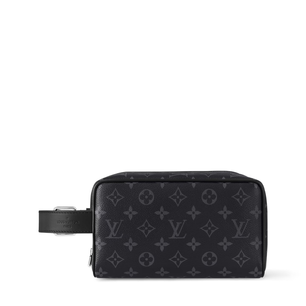 Trousse de Toilette Louis Vuitton - Locker Dopp Kit - Toile Monogram Éclipse