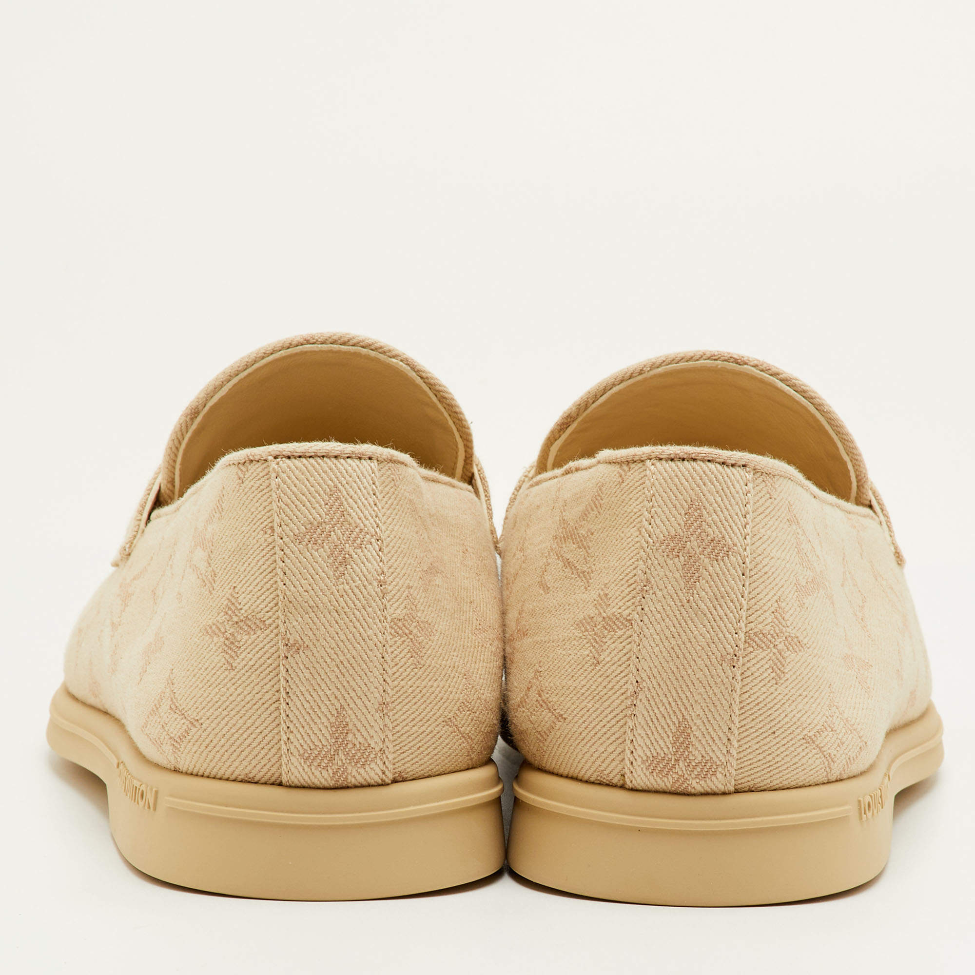 Mocassin Louis Vuitton - Monogram - Beige