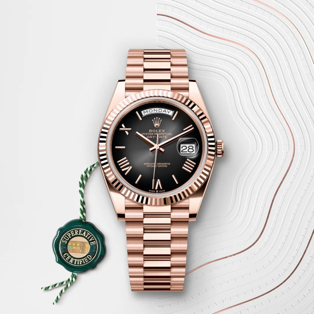 Montre Rolex - Day-Date 40 - Or Everose