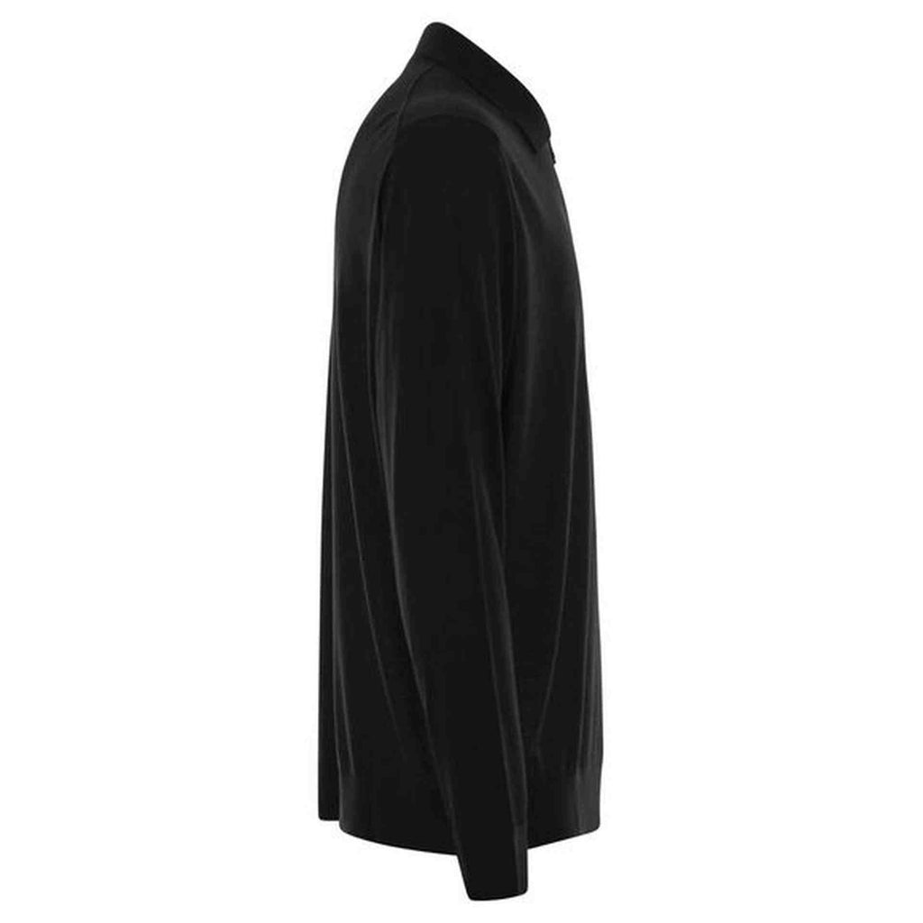 Polo Kiton - Col Zippé - Noir