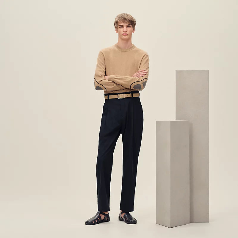 Pull Hermes - Col Rond - Kraft