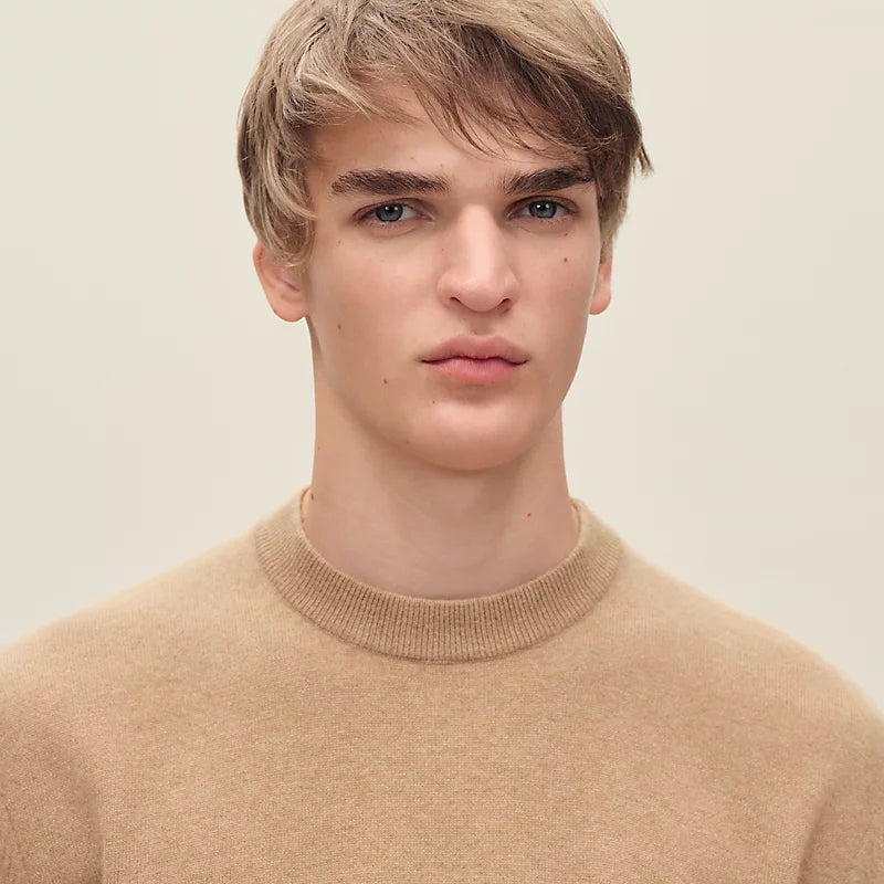 Pull Hermes - Col Rond - Kraft