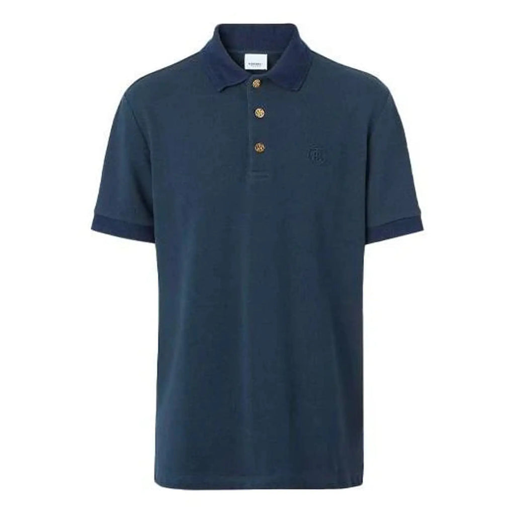 Polo Burberry - Coton - Bleu Marine