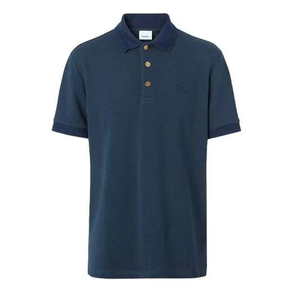 Polo Burberry - Coton - Bleu Marine