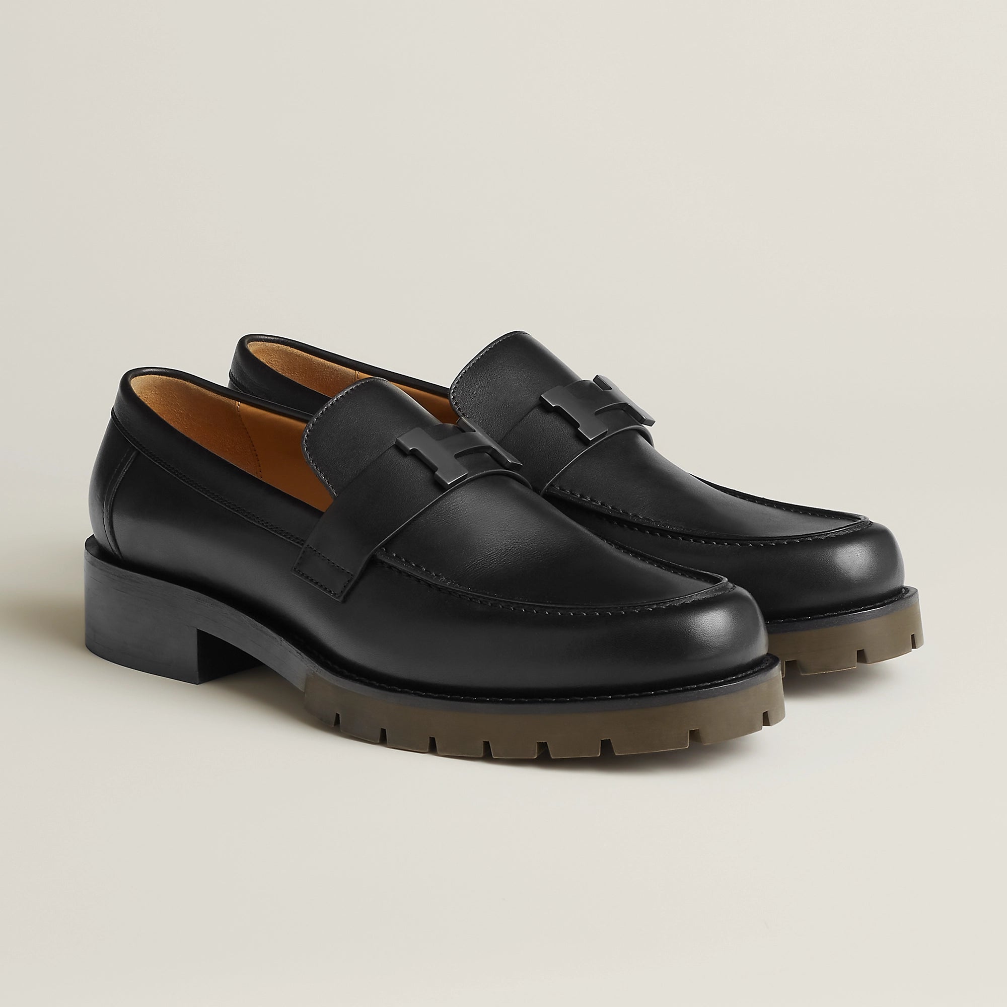 Mocassin Hermes - Grégoire - Noir