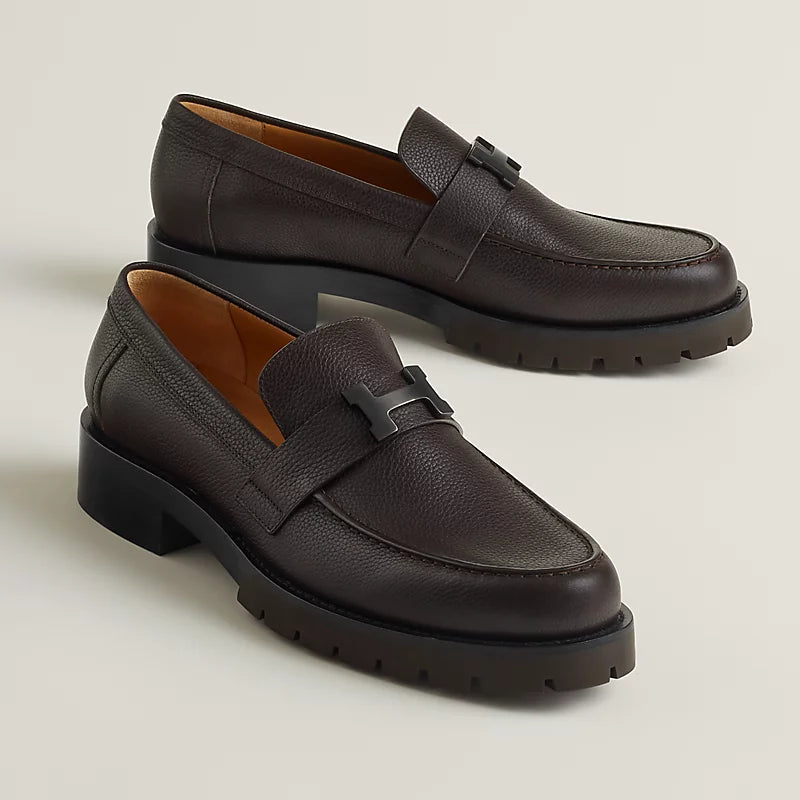 Mocassin Hermes - Grégoire - Marron Ébène