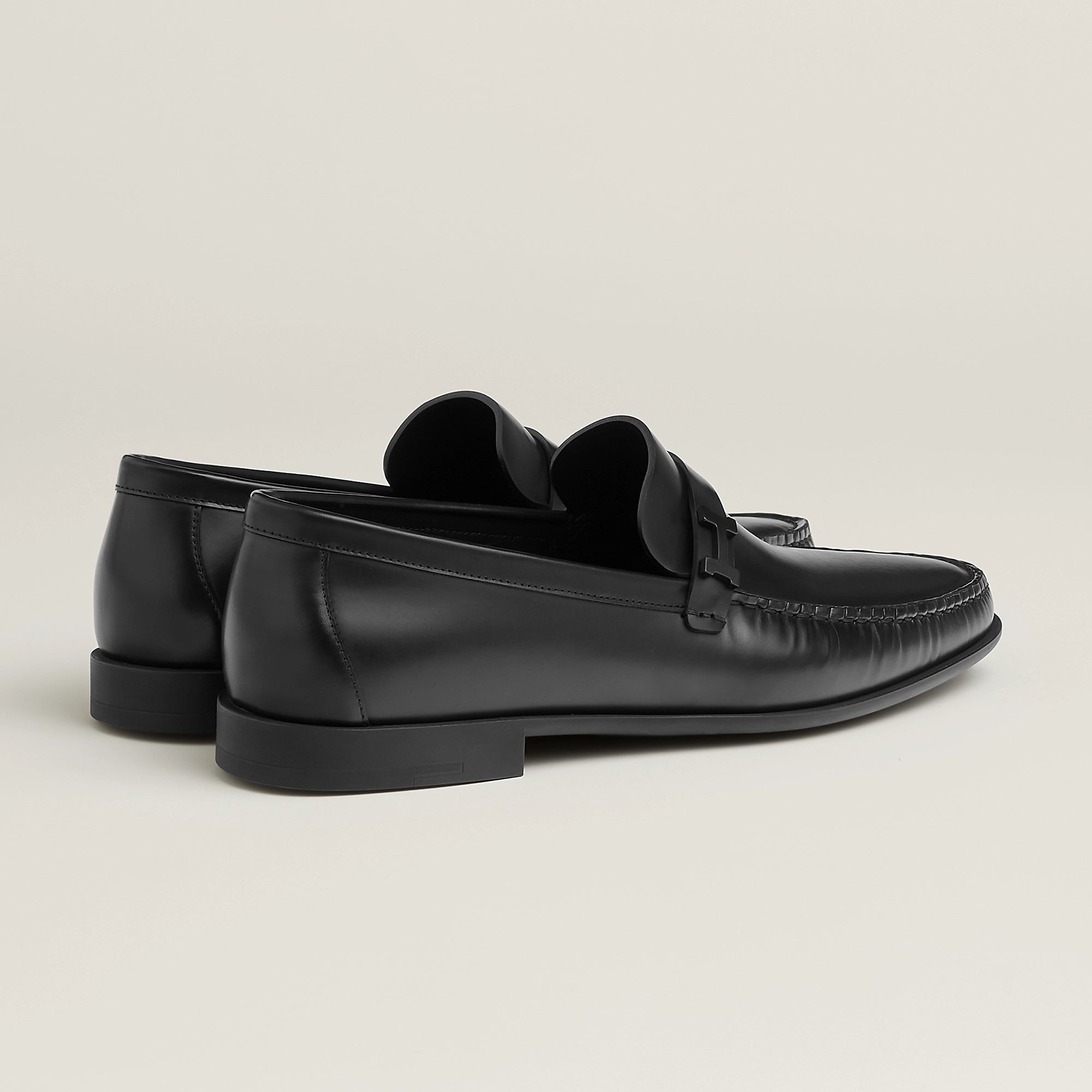 Mocassin Hermes - Idem - Noir