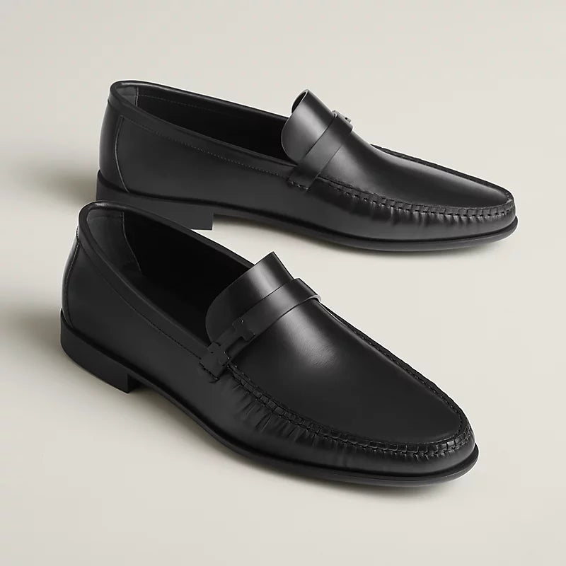 Mocassin Hermes - Idem - Noir
