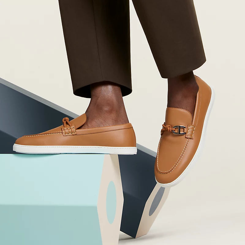 Mocassin Hermes - Ignacio - Marron