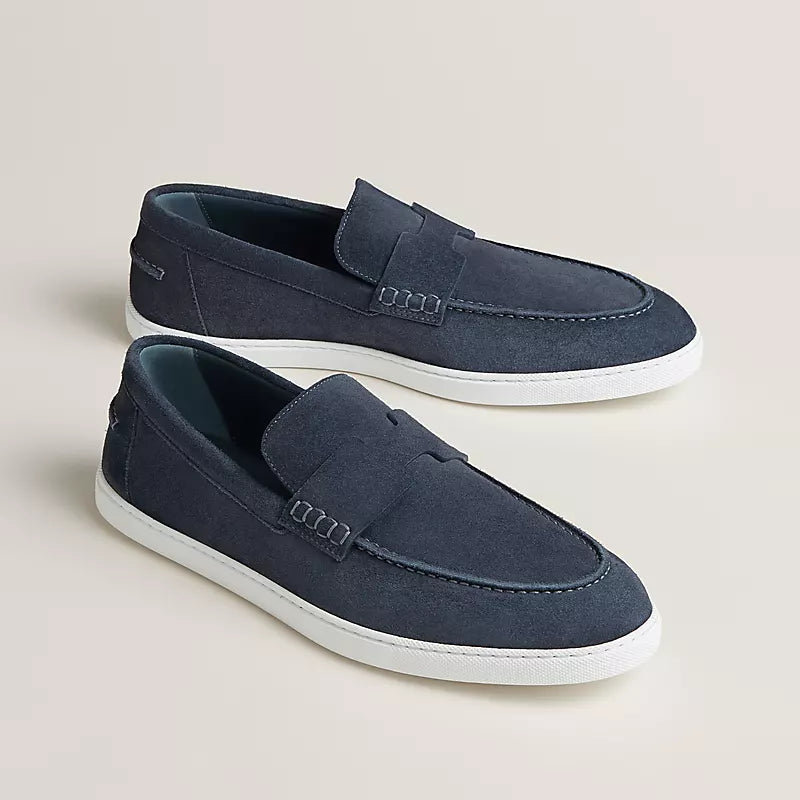 Mocassins Hermes - Job - Bleu