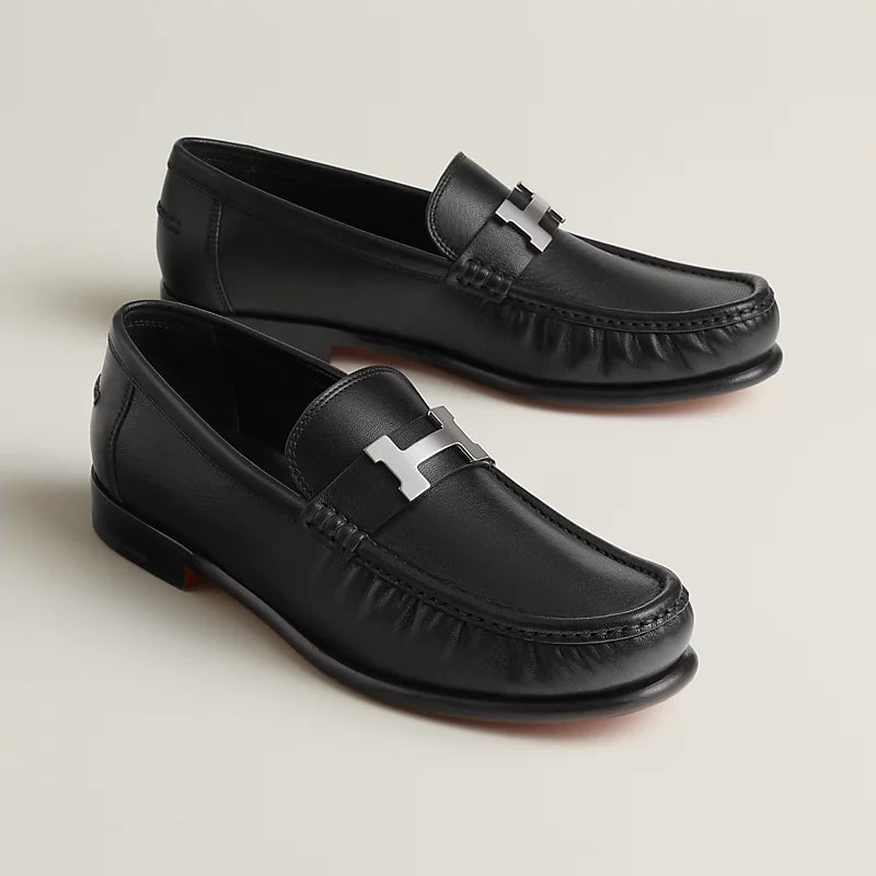Mocassins Hermes - Karlo - Noir