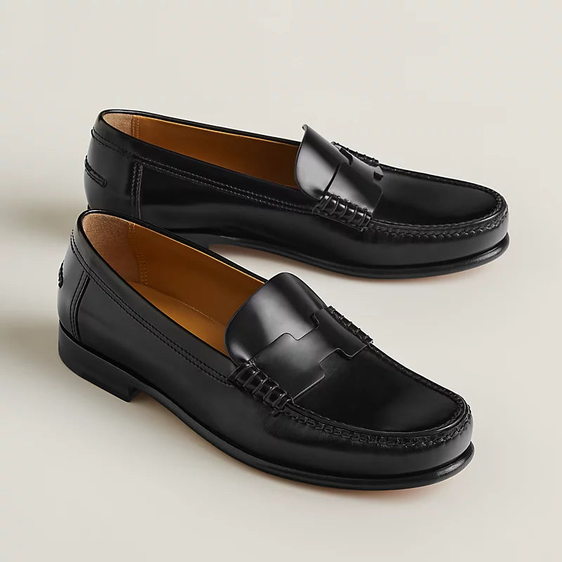 Mocassin Hermes - Kennedy - Noir