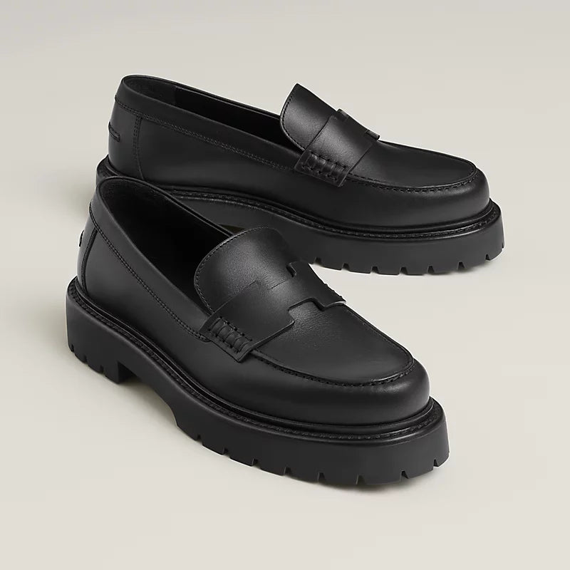 Mocassin Hermes - Klement - Noir