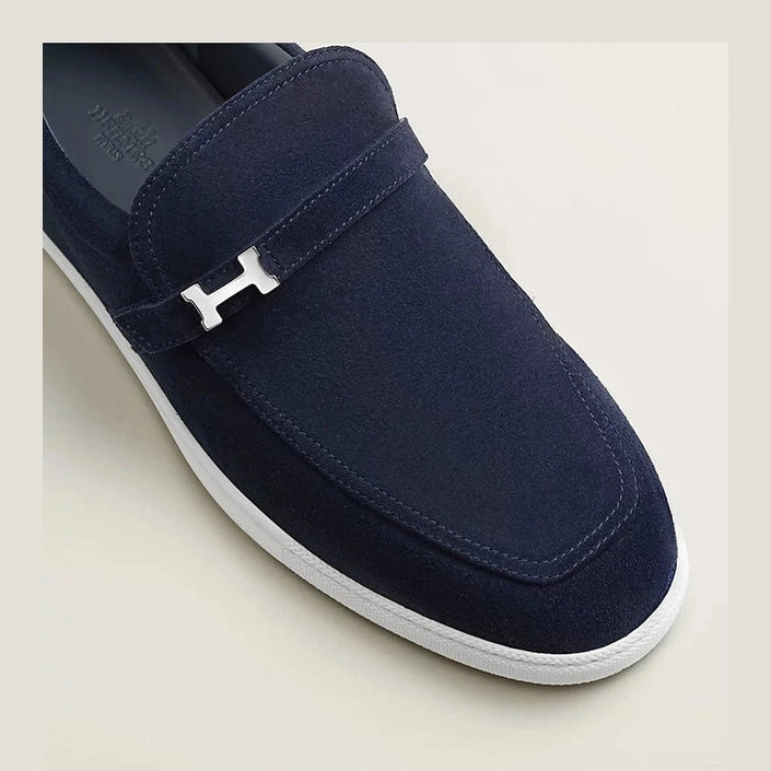 Mocassins Hermes - Like - Bleu Marine