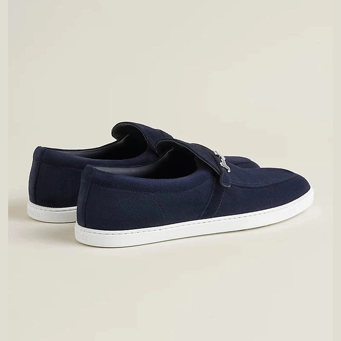 Mocassins Hermes - Like - Bleu Marine