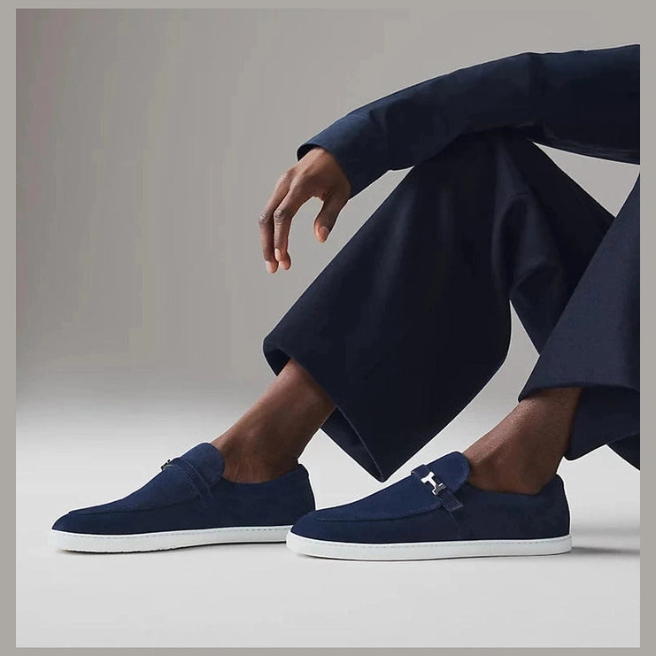 Mocassins Hermes - Like - Bleu Marine